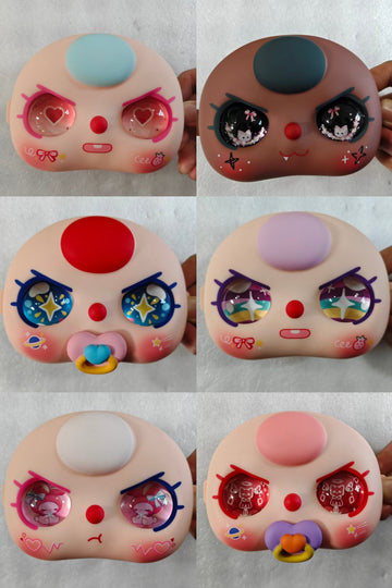 Baby Three BB3 diy 400% Flow Sand Eyes Toy Face Swap Custom Edition