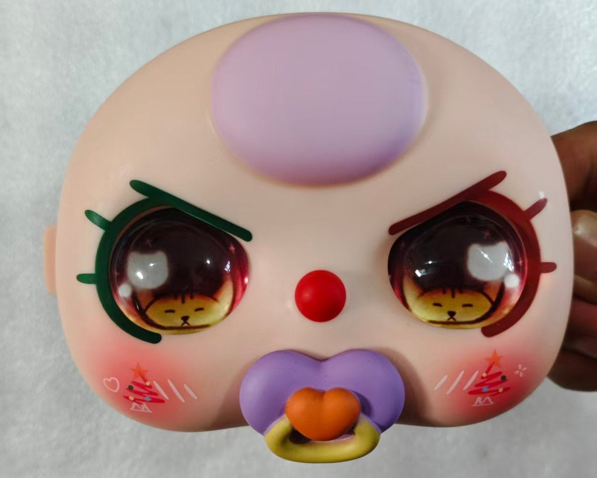 Baby Three BB3 diy 400% Flow Sand Eyes Toy Face Swap Custom Edition