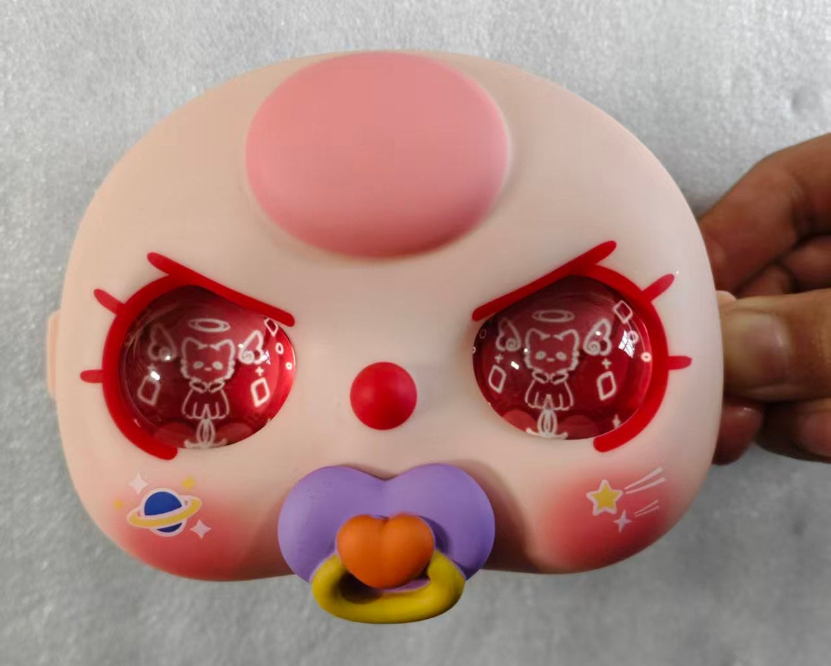 Baby Three BB3 diy 400% Flow Sand Eyes Toy Face Swap Custom Edition