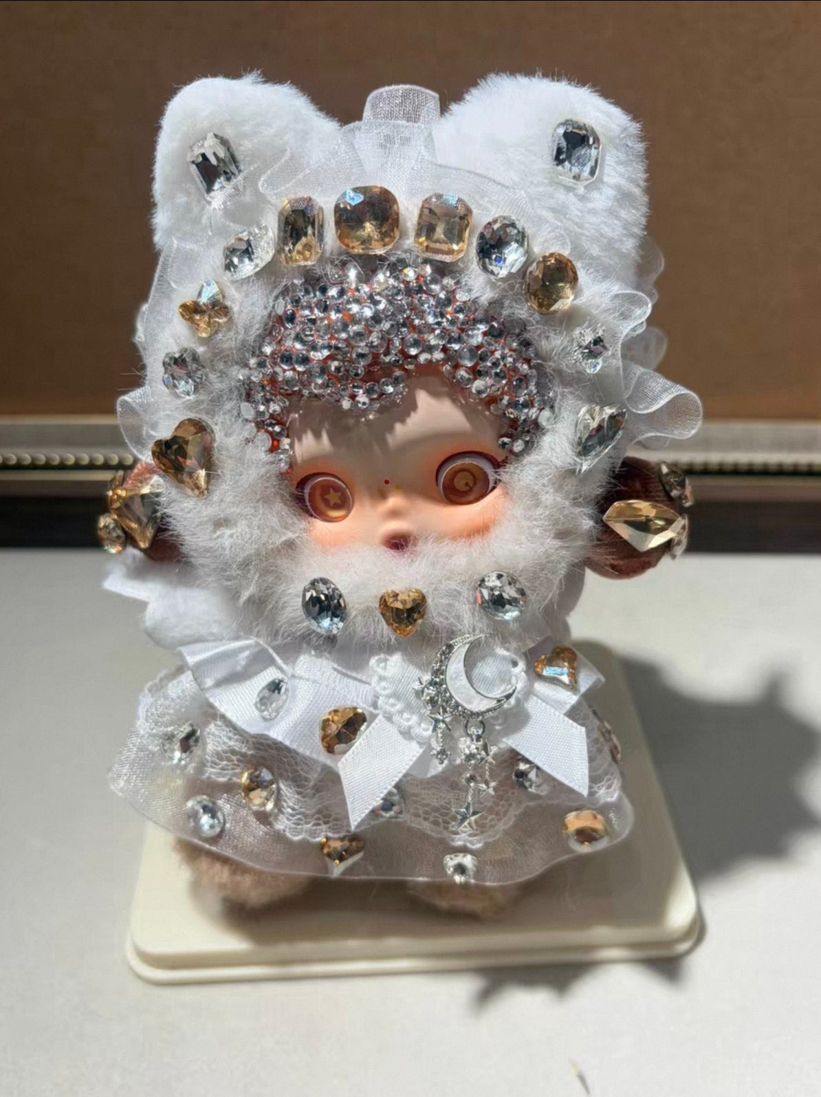 Crystal Luxury Bag Charm – Chic Designer-Style DIY Accessory