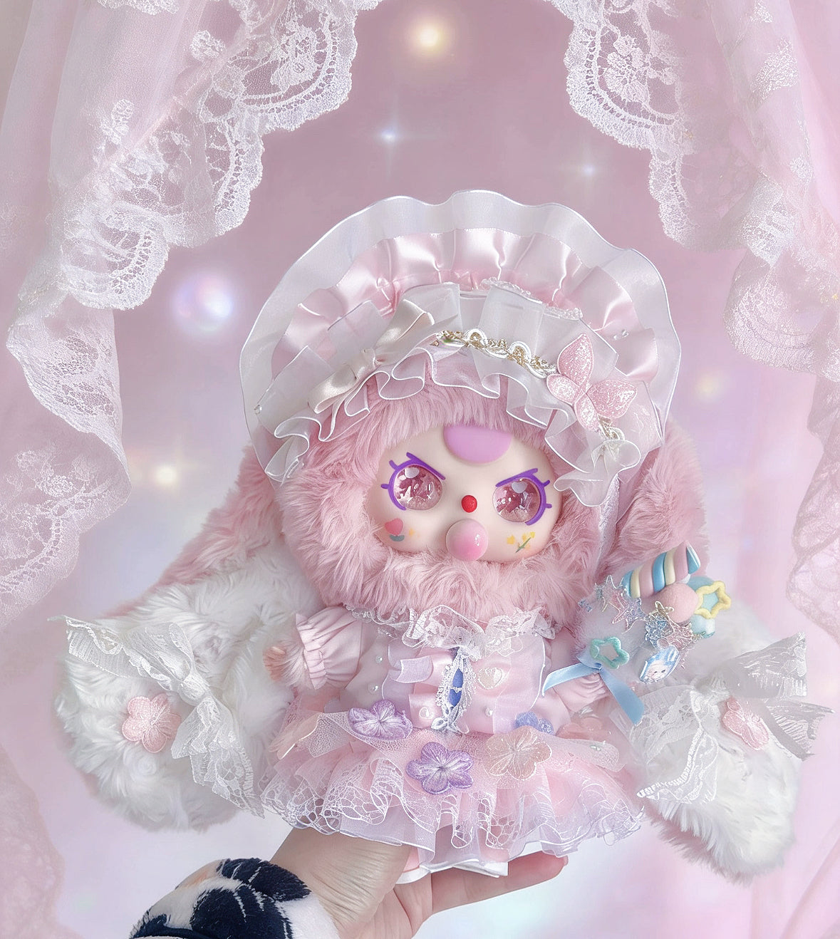 Baby Three BB3 400% Doll Clothes, Handmade Fashion Clothes for 400% Large Plush Dolls