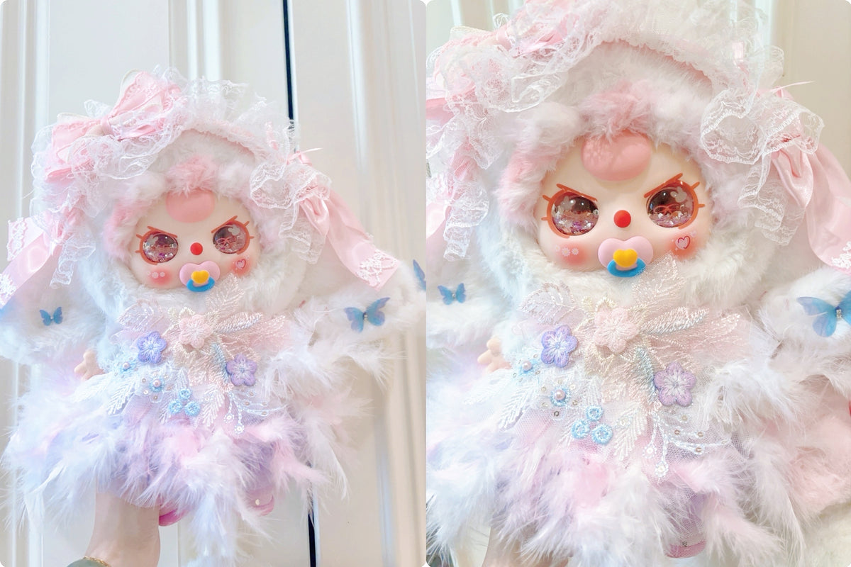 Baby Three BB3 400% Doll Clothes, Handmade Fashion Clothes for 400% Large Plush Dolls