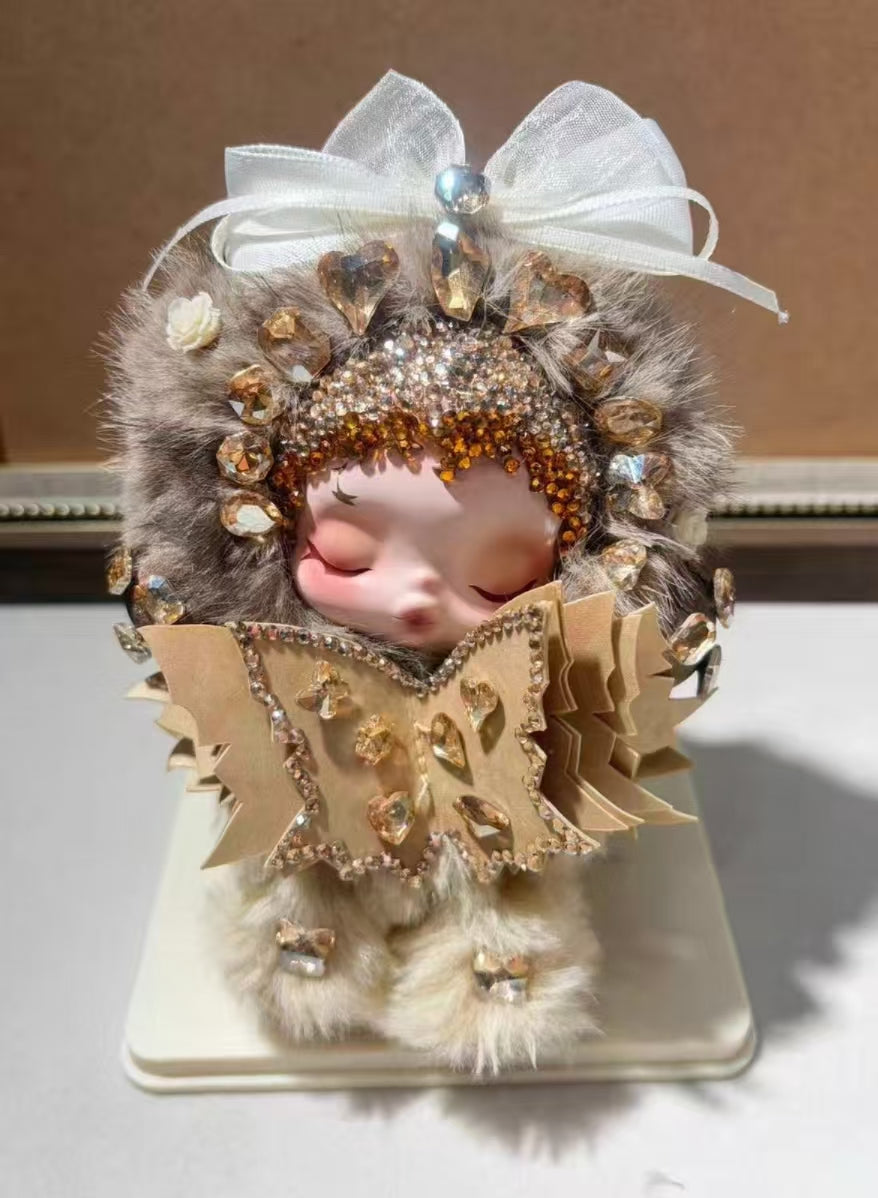 Crystal Luxury Bag Charm – Chic Designer-Style DIY Accessory